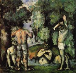Paul Cezanne Five Bathers France oil painting art
